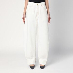 Darkpark Khris White Balloon Jeans Women